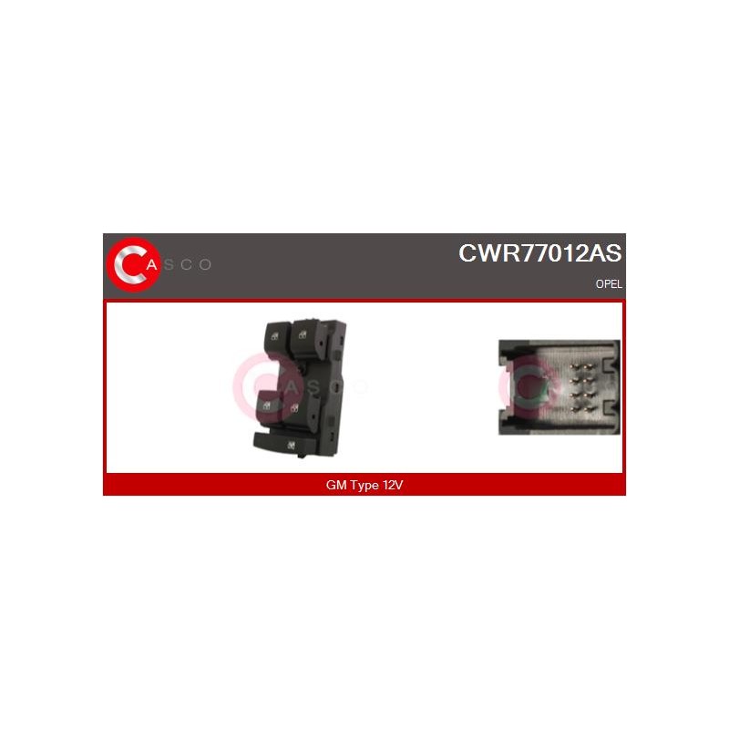Commande Lève Vitre Pour Opel Astra J Insignia A Meriva B Mokka 1239090