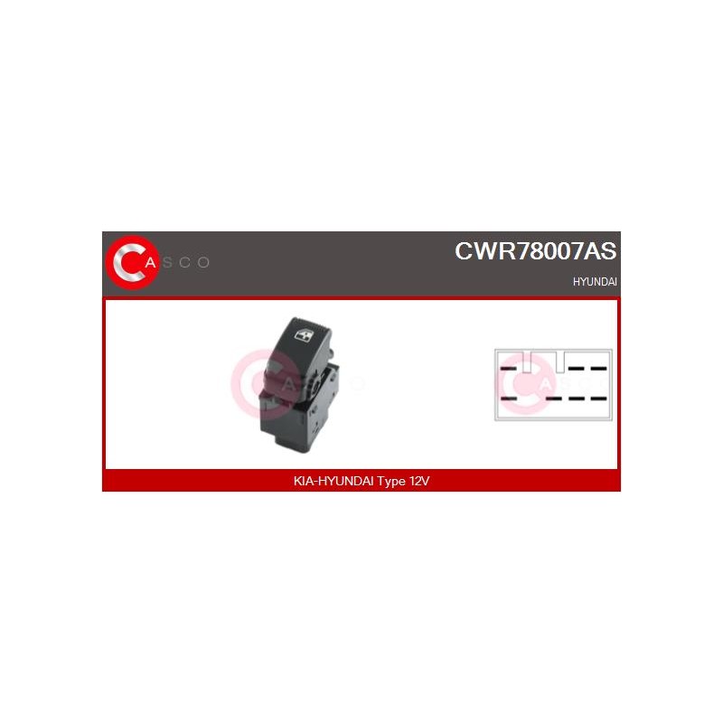 Commande Lève Vitre Pour Hyundai Getz 93580-1C000HX 93580-1C000WK 93580-1C010WK