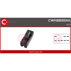 Commande Lève Vitre Pour Isuzu D-Max I 8973961140