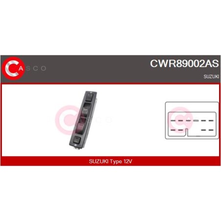 Commande Lève Vitre Pour Suzuki Vitara 37990-57B00 3799057B00
