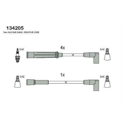 Faisceau D'Allumage Pour Opel Kadett D E 1612459 90008241 90213795 90443688