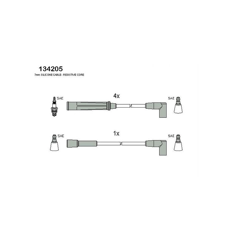 Faisceau D'Allumage Pour Opel Kadett D E 1612459 90008241 90213795 90443688