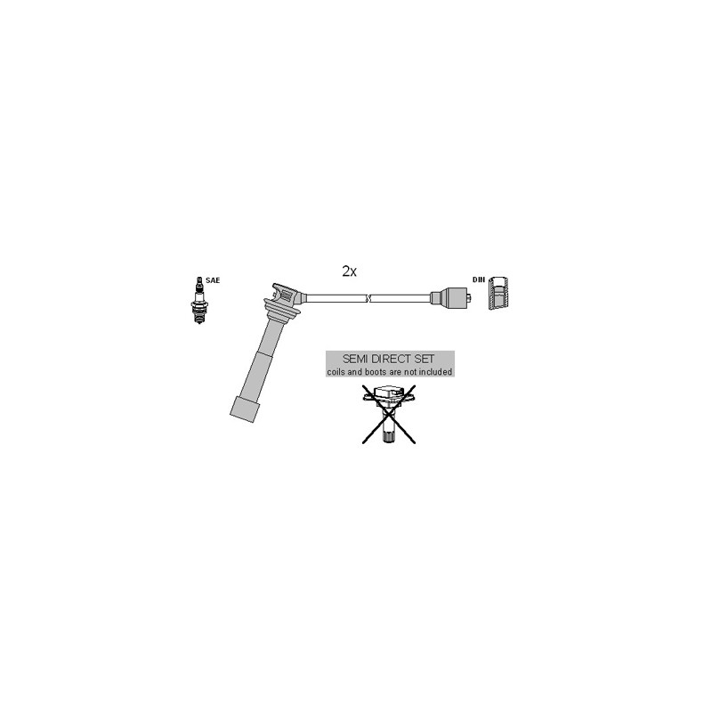 Faisceau D'Allumage Pour Fiat Suzuki Subaru 3370566D00 3370566D00000 33705M79F00