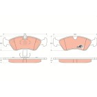 Plaquettes De Frein Avant Pour Opel Chevrolet Vauxhall 1605089 1605911 90511162