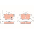Plaquettes De Frein Arrière Pour Mitsubishi Proton Smart Volvo M620770 3345678