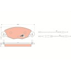 Plaquettes De Frein Avant Pour Citroën C5 I II 425216 425249 425289 E172230