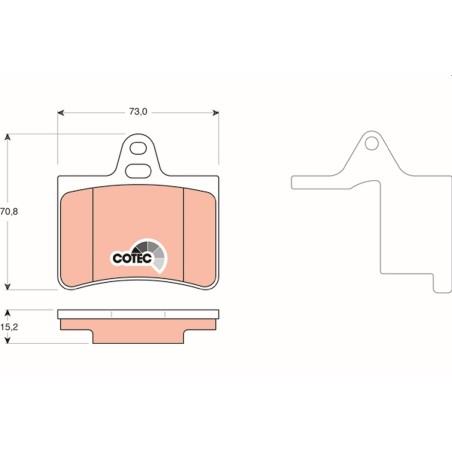 Plaquettes De Frein Arrière Pour Citroën C5 I II 425217 425290 425334 E172231