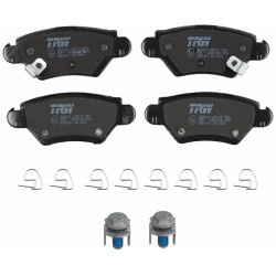 Plaquettes De Frein Arrière Pour Opel Chevrolet Vauxhall 09195641 9195685