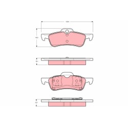 Plaquettes De Frein Arrière Pour Mini Mini 1503077 34211503077