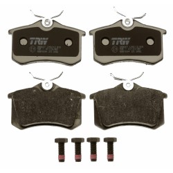 Plaquettes De Frein Arrière Pour Peugeot 207 VW Audi Seat 1617250480 7M0698451