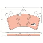 Plaquettes De Frein Avant Pour VW Audi Porsche 7L6698151A 4L0698151C 95535193912