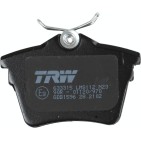 Plaquettes De Frein Arrière Pour Peugeot 407 607 Citroën C5 III