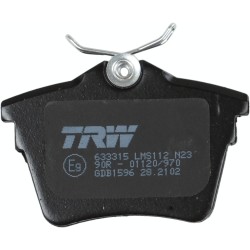 Plaquettes De Frein Arrière Pour Peugeot 407 607 Citroën C5 III