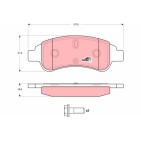 Plaquettes De Frein Avant Pour Citroën Berlingo C2 C3 I C4 Xsara Picasso 425330