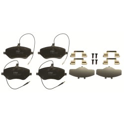Plaquettes De Frein Avant Pour Peugeot 407 607 Citroën C5 III C6