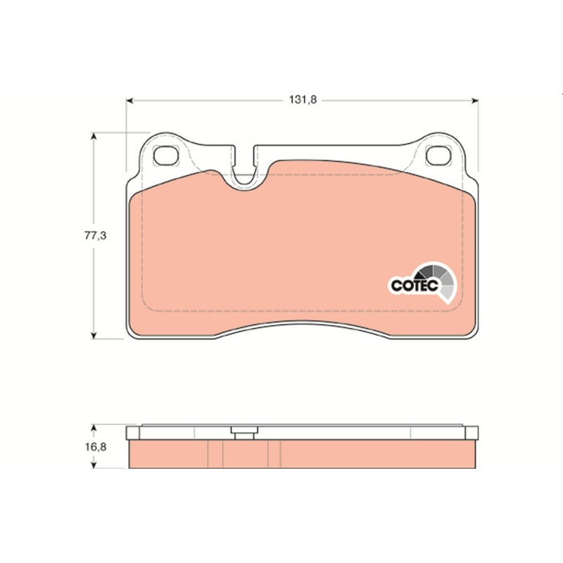 Plaquettes De Frein Avant Pour VW Seat Vauxhall 7L6698151E 8J0698151L 7L6698151G