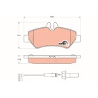 Plaquettes De Frein Arrière Pour VW Crafter 30-35 30-50 MERCEDES Sprinter
