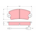 Plaquettes De Frein Avant Pour Alfa Romeo 33