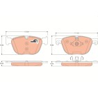 Plaquettes De Frein Avant Pour BMW X5 X6 34114074370 34116778403 34116779293