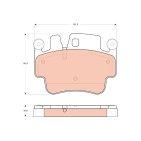 Plaquettes De Frein Avant Pour Porsche 911 Speedster Targa Boxster 99635194701