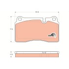 Plaquettes De Frein Avant Pour Land Rover Range Rover III Sport