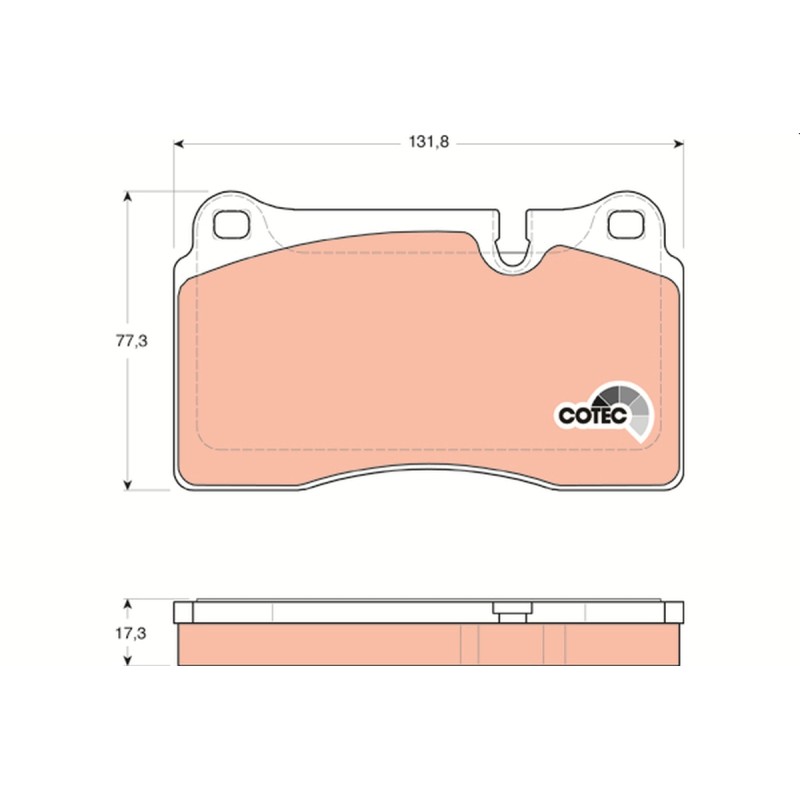 Plaquettes De Frein Avant Pour Land Rover Range Rover III Sport