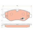Plaquettes De Frein Avant Pour Iveco Daily Citys III IV V VI 42555881 42561355
