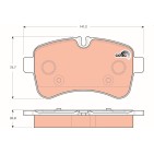 Plaquettes De Frein Arrière Pour Iveco Daily III IV V VI 42555917