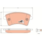 Plaquettes De Frein Avant Pour Renault Nissan MERCEDES 410601334R 41060-00Q2J