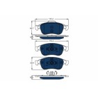 Plaquettes De Frein Avant Pour Renault Captur II Clio V Fluence ZOE 410607115R
