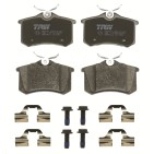 Plaquettes De Frein Arrière Pour Peugeot 207 Citroën C3 II Picasso DS3