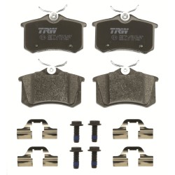 Plaquettes De Frein Arrière Pour Peugeot 207 Citroën C3 II Picasso DS3