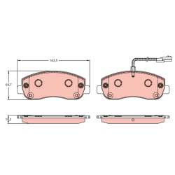 Plaquettes De Frein Avant Pour Renault Opel Nissan Vauxhall 410601061R 4419950