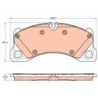 Plaquettes De Frein Avant Pour VW Touareg Porsche Cayenne Panamera