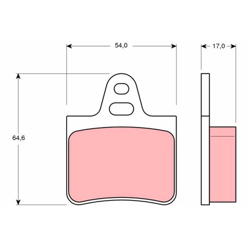 Plaquettes De Frein Arrière Pour Citroën BX CX I II SM 75519956 95565563