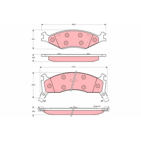 Plaquettes De Frein Avant Pour Kia Sephia Shuma I Sportage 0K0113323Z