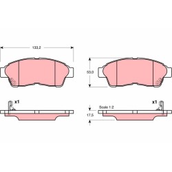 Plaquettes De Frein Avant Pour Toyota Carina E Celica Corona RAV 4 I 04465-42060