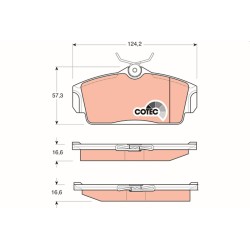 Plaquettes De Frein Avant Pour Nissan Almera II Hatchback Primera Traveller