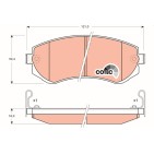 Plaquettes De Frein Avant Pour Nissan Almera I Hatchback 41060-40F90 41060-75F90
