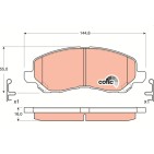 Plaquettes De Frein Avant Pour Peugeot Citroën Dodge Jeep 1607690380 5191229AA