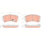 Plaquettes De Frein Avant Pour Mazda 6 Hatchback Station Wagon GJYE3323ZB