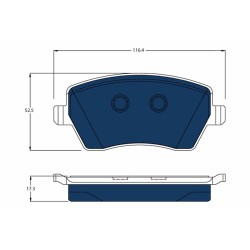 Plaquettes De Frein Avant Pour Renault ZOE 410604076R