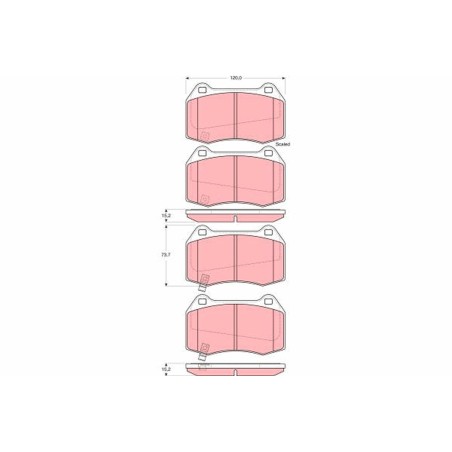Plaquettes De Frein Avant Pour Nissan 350 Z Roadster D1060-CD00C D10F0-CD00C