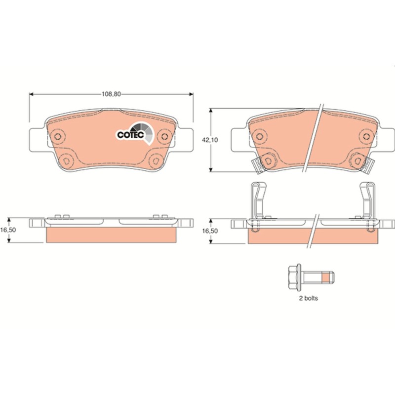 Plaquettes De Frein Arrière Pour Honda CR-V III IV 43022-SWW-G00 43022-SWW-G01