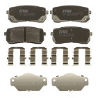 Plaquettes De Frein Arrière Pour Hyundai H-1 Cargo Travel ix55 Kia Carnival III