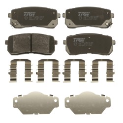 Plaquettes De Frein Arrière Pour Hyundai H-1 Cargo Travel ix55 Kia Carnival III