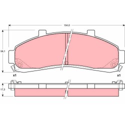 Plaquettes De Frein Avant Pour Ford USA E Explorer Ranger Mazda B-Serie