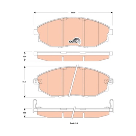 Plaquettes De Frein Avant Pour Chevrolet Epica Daewoo Tosca 96475027 96952179