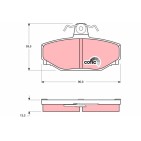 Plaquettes De Frein Arrière Pour Volvo 740 Kombi 760 780 850 940 II 960 270923