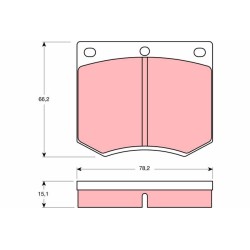 Plaquettes De Frein Avant Pour Ford AC Hyundai Morgan 1576822 GBP216 58103-31000